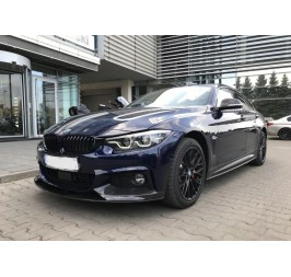 BMW 4 F32 F33 F36 M SPORT FRONT BUMPER SPOILER PERFORMANCE