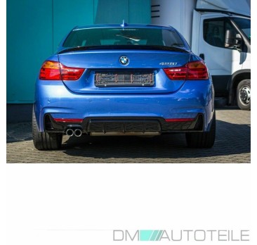 BMW 4 F32 F33 F36 M PAKIET TYLNY DYFUZOR ZDERZAKA PERFORMANCE
