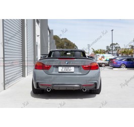 BMW 4 F32 F33 F36 335i M PAKIET TYLNY DYFUZOR ZDERZAKA PERFORMANCE