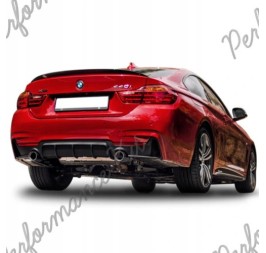 BMW 4 F32 F33 F36 335i M PAKIET TYLNY DYFUZOR ZDERZAKA PERFORMANCE