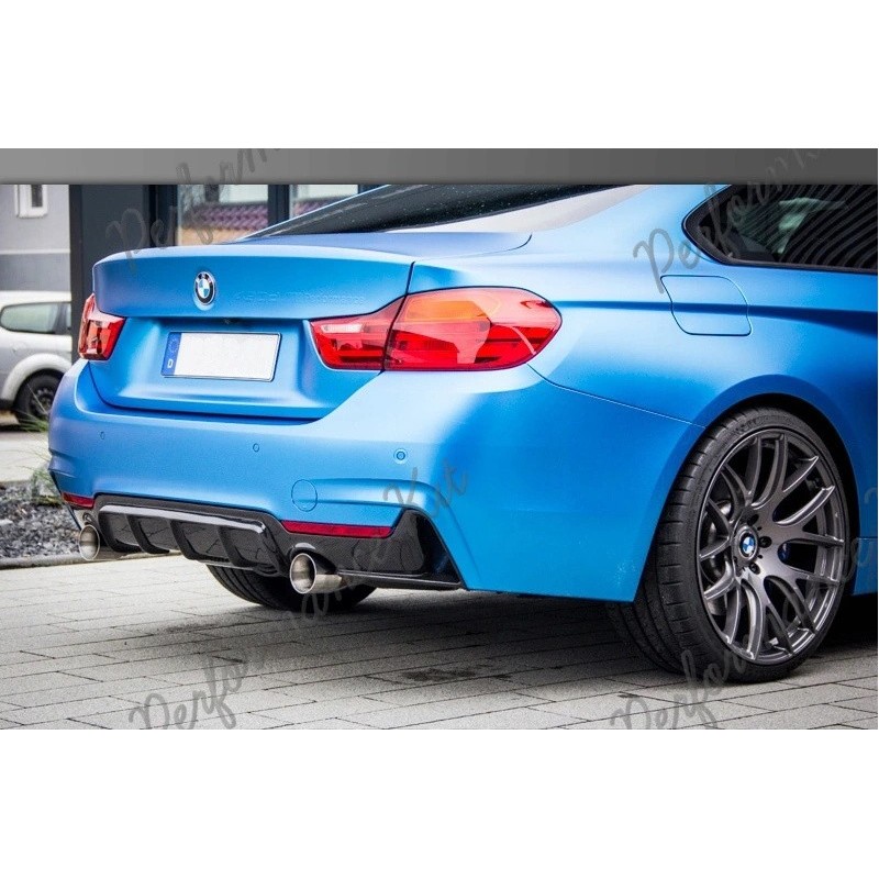 BMW 4 F32 F33 F36 335i M-PAKET HECK DIFFUSOR PERFORMANCE