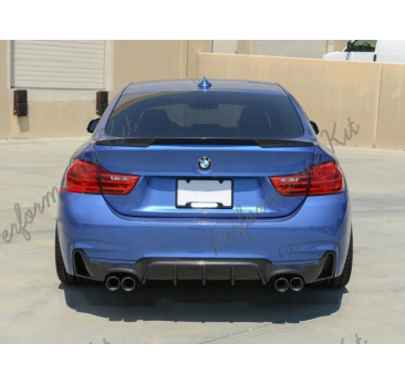 BMW 4 F32 F33 F36 M PAKIET TYLNY DYFUZOR ZDERZAKA PERFORMANCE