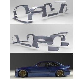BMW 3 E36 COUPE PANDEM BODY KIT