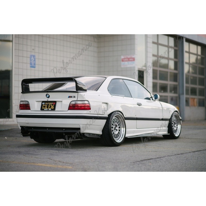 KIT EXTENSIONS D'AILES + + GT CLASS 2 SPOILER BMW E36 COUPE