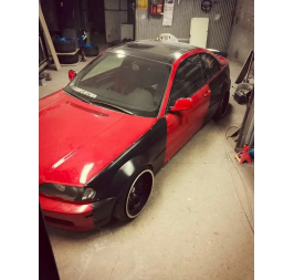 BMW 3 E46 COUPE FELONY FORM POSZERZENIA NADKOLI BODY KIT