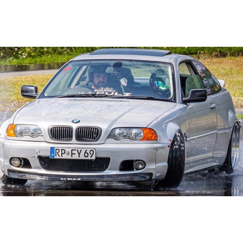 BMW 3 E46 COUPE OVERFENDERS Bodykit Not Felony Form Drift Wide Body