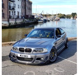 BMW 3 E46 M3 COUPE CSL RAJOUT DE PARE CHOC AVANT / JUPE AVANT