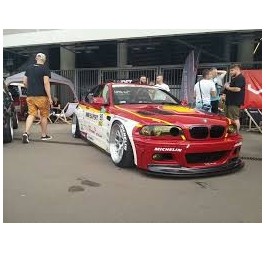 BMW 3 E46 M3 COUPE CSL RAJOUT DE PARE CHOC AVANT / JUPE AVANT