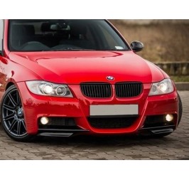 BMW 3 E90 2005-2009 M PAKIET SPLITTERY PRZEDNIEGO ZDERZAKA