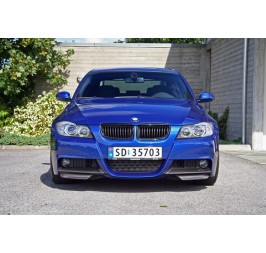 BMW 3 E90 2005-2009 M PAKIET SPLITTERY PRZEDNIEGO ZDERZAKA