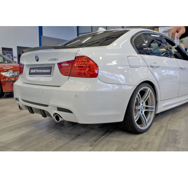 BMW 3 E90 335i PERFORMANCE TYLNY DYFUZOR ZDERZAKA