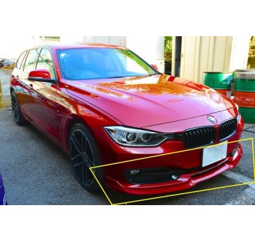 BMW 3 F30 F31 RAJOUT DE PARE CHOC AVANT / JUPE AVANT