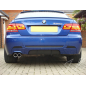 BMW 3 E92 E93 PERFORMANCE TYLNY DYFUZOR ZDERZAKA