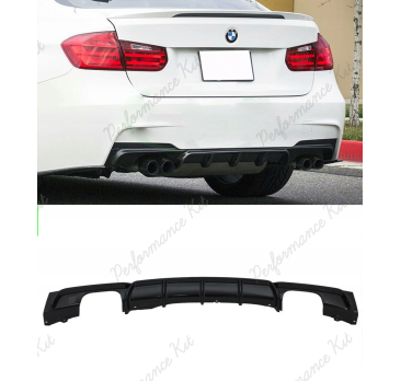 BMW 3 F30 F31 PERFORMANCE TYLNY DYFUZOR ZDERZAKA