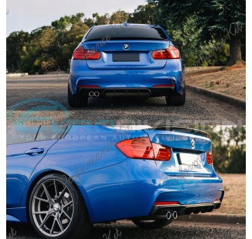 BMW 3 F30 F31 PERFORMANCE JUPE ARRIERE / DIFFUSEUR