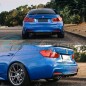 BMW 3 F30 F31 PERFORMANCE TYLNY DYFUZOR ZDERZAKA
