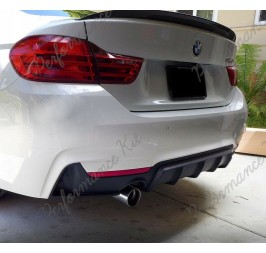 BMW 3 F30 F31 PERFORMANCE TYLNY DYFUZOR ZDERZAKA