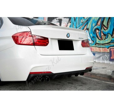 BMW 3 F30 F31 PERFORMANCE TYLNY DYFUZOR ZDERZAKA
