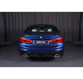 BMW 5 G30 PERFORMANCE TYLNY DYFUZOR ZDERZAKA