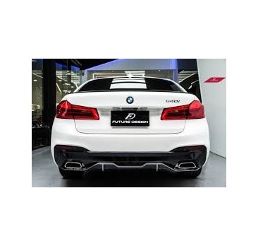 BMW 5 G30 PERFORMANCE TYLNY DYFUZOR ZDERZAKA