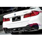 BMW 5 G30 PERFORMANCE TYLNY DYFUZOR ZDERZAKA