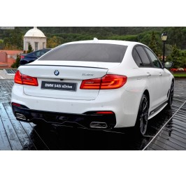 BMW 5 G30 PERFORMANCE TYLNY DYFUZOR ZDERZAKA