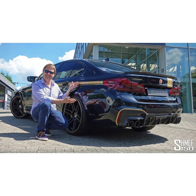 BMW 5 G30 SPOILER NA KLAPE LOTKA