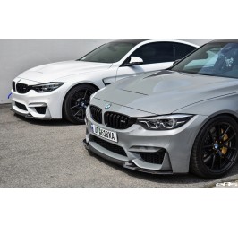 BMW M3 M4 F80 F82 F83 CS RAJOUT DE PARE CHOC AVANT / JUPE AVANT