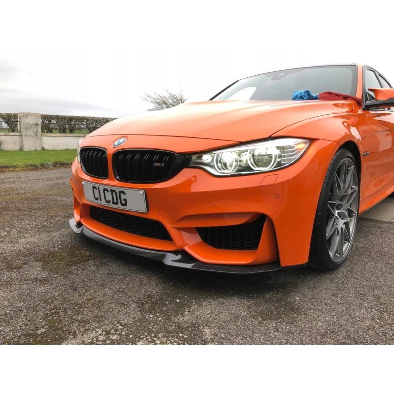 BMW M3 M4 F80 F82 F83 CS RAJOUT DE PARE CHOC AVANT / JUPE AVANT