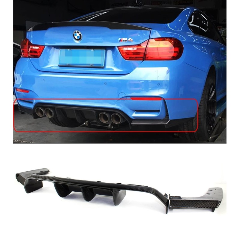 BMW M3 M4 F80 F82 F83 JUPE ARRIERE / DIFFUSEUR