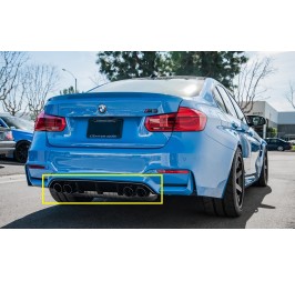 BMW M3 M4 F80 F82 F83 PERFORMANCE JUPE ARRIERE / DIFFUSEUR