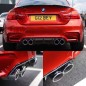 BMW M3 M4 F80 F82 F83 TYLNY DYFUZOR ZDERZAKA PERFORMANCE