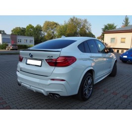 BMW X4 F26 PERFORMANCE SPOILER NA KLAPE LOTKA