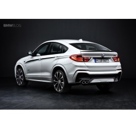 BMW X4 F26 PERFORMANCE SPOILER NA KLAPE LOTKA