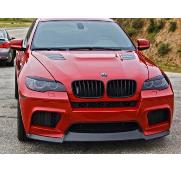 BMW X6M X6 M E71 FRONT BUMPER SPOILER