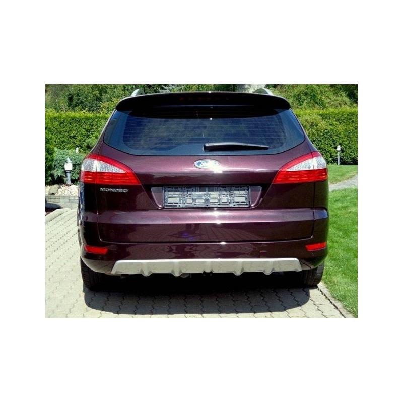 FORD MONDEO MK4 IV TITANIUM RAJOUT DE PARE CHOC ARRIERE / JUPE ARRIERE