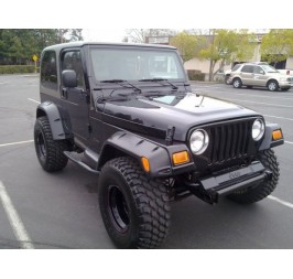 JEEP WRANGLER TJ (1997-2006) KIT EXTENSIONS D'AILES 17cm