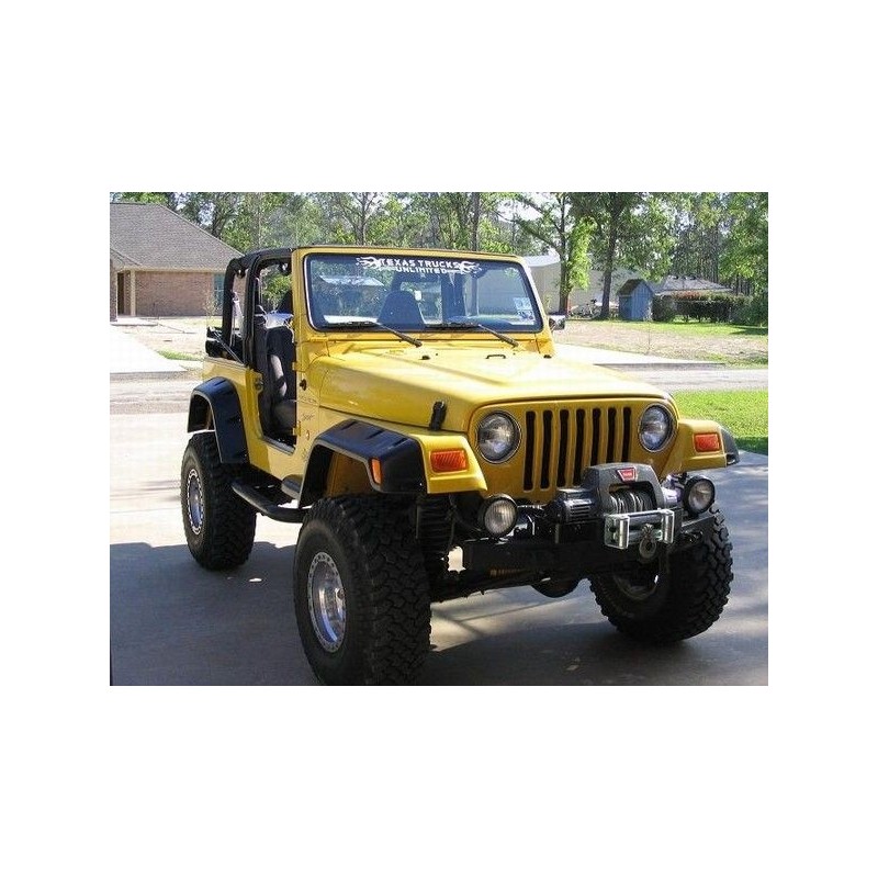 JEEP WRANGLER TJ (1997-2006) KIT EXTENSIONS D'AILES 22cm