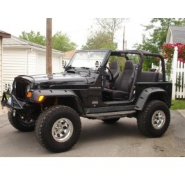 JEEP WRANGLER TJ (1997-2006) KOTFLÜGELVERBREITERUNGEN 22cm
