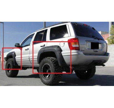 JEEP GRAND CHEROKEE WJ POSZERZENIA NADKOLI NADKOLA BUSHWACKER