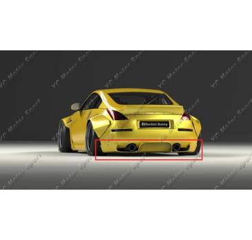 NISSAN 350Z R.B JUPE ARRIERE / DIFFUSEUR