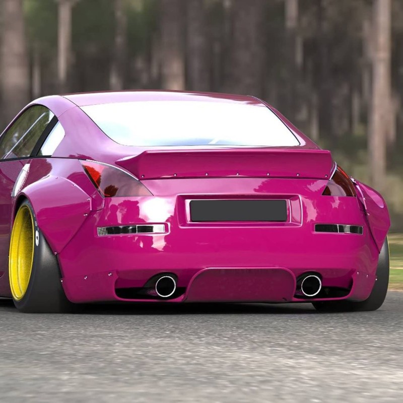 NISSAN 350Z R.B SPOILER NA KLAPE