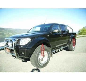 NISSAN NAVARA D40 KOTFLÜGELVERBREITERUNGEN (KOMPLETT)