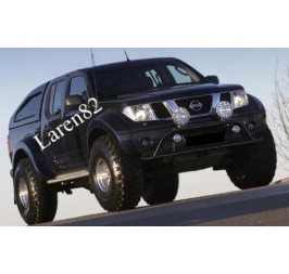 NISSAN NAVARA D40 KIT EXTENSIONS D'AILES