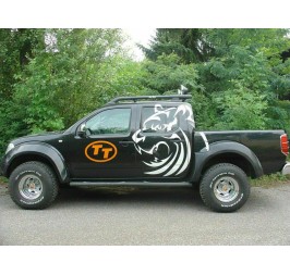 NISSAN NAVARA D40 POSZERZENIA NADKOLI