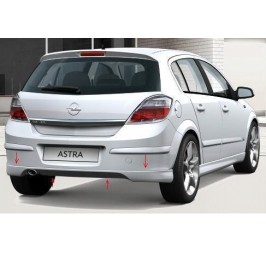 OPEL ASTRA H 5D TYLNA DOKŁADKA ZDERZAKA OPC LINE