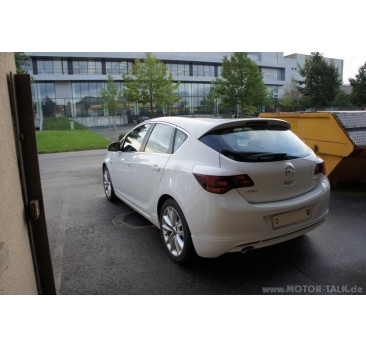 OPEL ASTRA J MK6 TYLNA DOKŁADKA ZDERZAKA OPC LINE