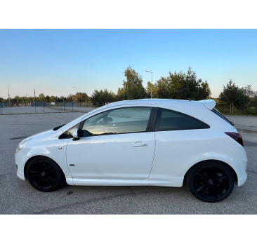 OPEL CORSA D 3-5D TYLNA DOKŁADKA ZDERZAKA OPC LINE