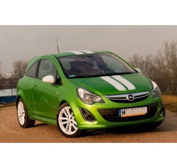 OPEL CORSA D 3-5 DOOR AFTER FACELIFT FRONT BUMPER SPOILER OPC LINE